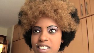 Black African Amateur loves Dancing on my Cock