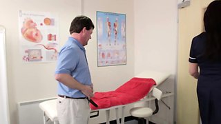 Femdom nurses take care of cock aggressively