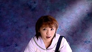 Subtitled CFNM dominant Japanese schoolgirl senzuri