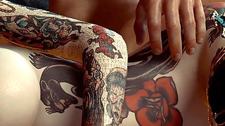 The Dirty Treatment Between the Stepfather and the Tattooed Girl on the Street 4