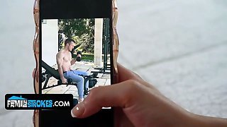 Daughter-in-law ariana takes stepdad's viagra boner while mom's away