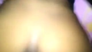 Sexy brunette and ebony hottie sucking and riding black cock