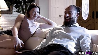 Anny's seduction tactics got Brad's massive cock
