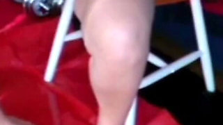 Jen Is Peeing on Johns Foot