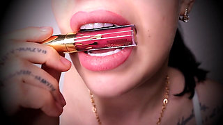 Burgundy lips make you weak as fuck! My full, perfect, soft lips will captivate you!