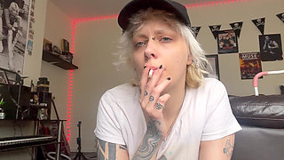 Smoking a Cig Makeup and No Makeup Compilation