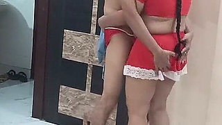 Red Dress Me Desi Girl Ka Hard Doggy Fucking