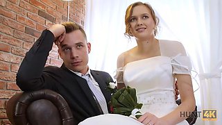 HUNT4K. Attractive Czech bride spends the first night with a wealthy stranger