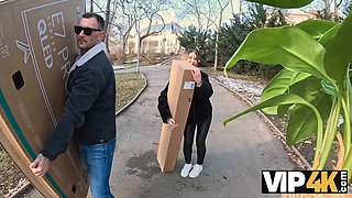 Vip4k. innocent and curvy beauty amalia davis gone wild with her neighbour