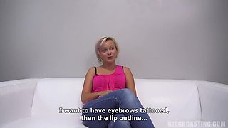 Blonde Sona's Casting Couch