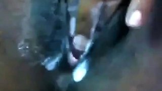 creamy black pussy close up 65