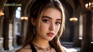 Lovely Beauty Lesbians Exploring Their Sexuality (AI Generat