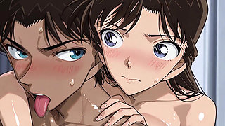 Heiji X Ran (conan)