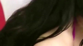 Big Tits Cock Sucking Slut Got Fucked in Threesome