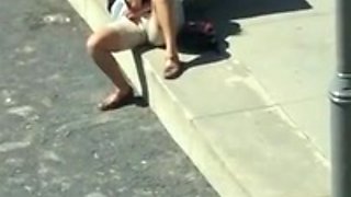 Biggest CamelToe on Town