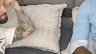 Krissy Rides BBC Hard While Cuckold Watches - Interracial Cuckold Sex