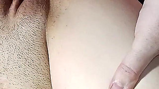 Juicy Pussy Filled with Cum, Creampie Close-up