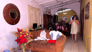 Latina Girl Gets Punished by a Nun for Her Disrespectful Behavior