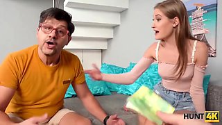 Wild Blowjob By Girl Caught By Boyfriend Who Watched The Show