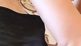Dana seduces local guy to fuck her in her sheer black pantyhose