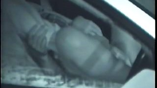 Midnight sexual intercourse inside the car