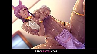 Sexy Genie Demands Your Seed, Then Becomes Your Servant In Hot Bondage Play!