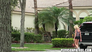 Pervs on Patrol - Fit Blonde Victoria Wilde Loves Post Workout Dicking