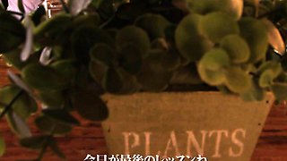 Japanese pussyeating milf seduces babe in shower