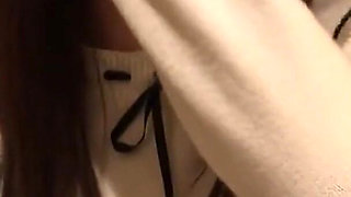Maid Cafe Secret Play. Slim Beauty Smiles Innocently While Breaking Every Rule Behind Closed Doors.
