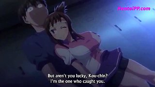 Big Tits Joshi Luck - PREMIUM Hentai Blowjob