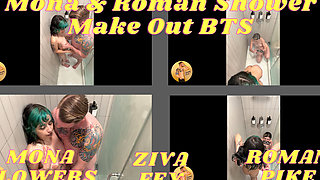 Mona Roman Shower Make Out Bts 4K
