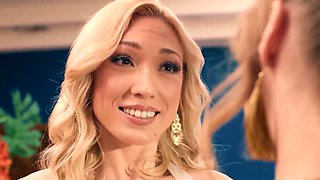 Bride gets to enjoy an all-girl gangbang with ORGASMS