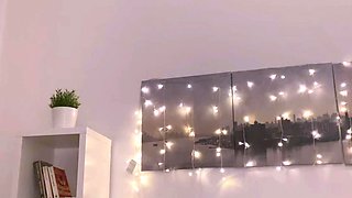 Curly Blonde Teen Records Solo Dildo Masturbation More at