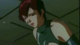 Hentai blondie fucked with strapon