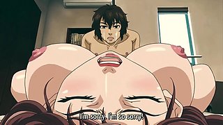 Well-endowed anime MILF loves quality sex with skinny dude in spicy modes