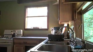 Amateur Asian Flowerr Flashing