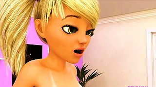 FUTA on FUTA MILF Family Sex Animation