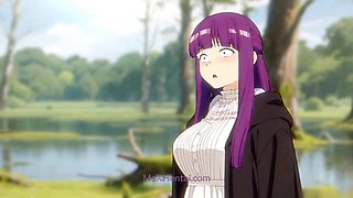 Secret Mission Fern x Frieren: Dangerous Cum Hunting in the Jungle (Anime Hentai)