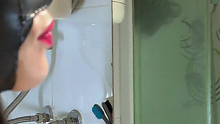 Mistress Uses Her Slave as Human Toilet Paper, Makes Him Jerk off Licking Her Ass and Forbids Him From Cumming