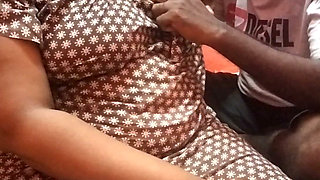 Tamil Aunty Boobs Milk Feeding, Pussy Licked with Ice Cream