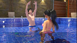 Pure love: Playing strip poker with girls who are having huge tits-Ep18