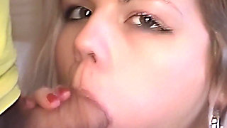 Her First Facial and Face Piss
