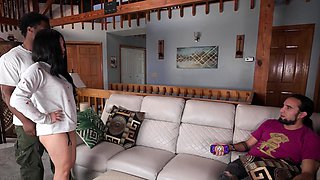 Gigi Star's Cuckold Tease: Husband Watches Her Get Pounded