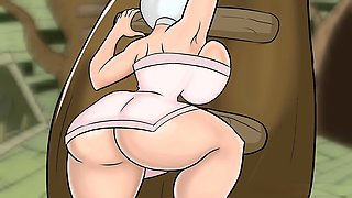 Blonde, adventure time, fellatio