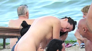 Mature Nude Beach Voyeur Milf Amateur Close-Up Pussy