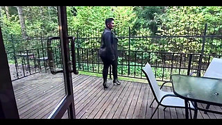 Stepmom Came to Her Stepson's Housewarming Party and Arranged Rough Blowjob Sex, Anal Pussy Fuck and a Mouthful of Sperm
