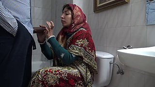 Perverted Turkish amateur mom sucks big black cock in Germany