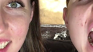 Raw Chew Bite Swallow Tease POV