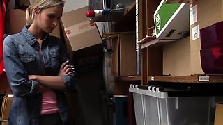 Shoplyfter - Skinny Blonde Cutie Emma Hix Gives Her Pussy