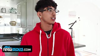 What happens when blond skinny asia lee gets caught